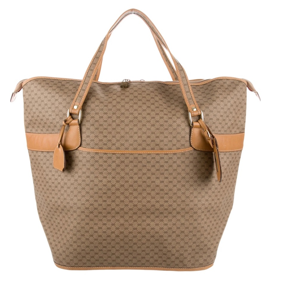 Gucci Vintage Micro GG Plus Weekender